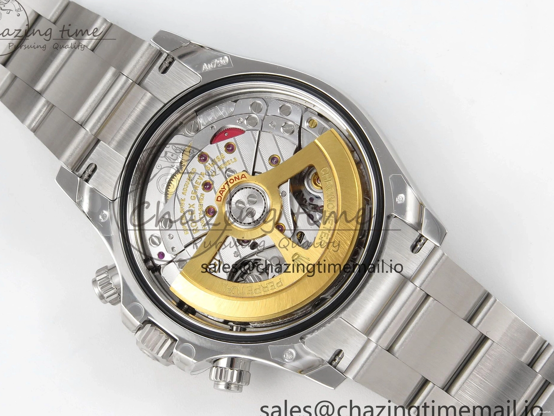 on SH4132 1:1 126529 THBF Daytona Edition Le Mans Best SS Bracelet 904L 0521